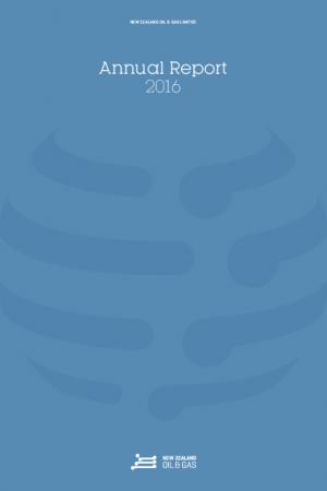 NZOG 2016 Annual Report